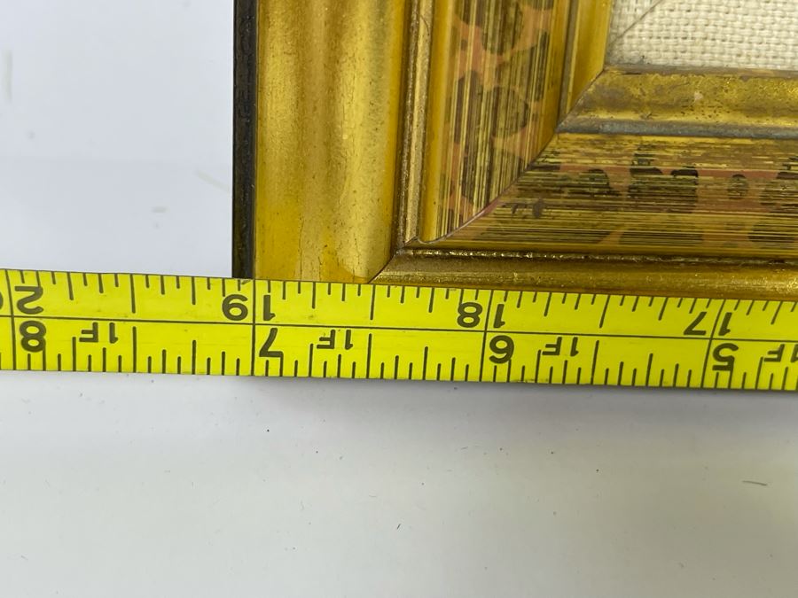 Framed Indian Beaded Embroidered Elephant Tapestry Wall Artwork 19 X 19 [Photo 6]