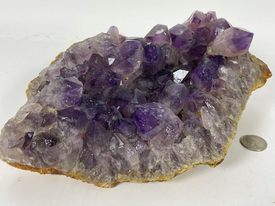 Partial Geode With Amethysts 11W X 7D X 4H [Photo 10]