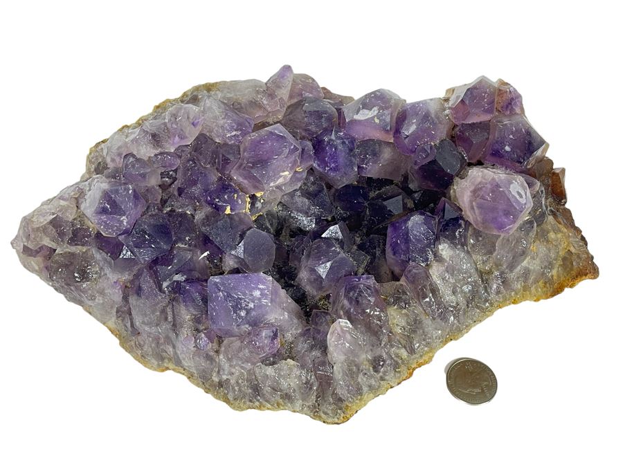 Partial Geode With Amethysts 11W X 7D X 4H