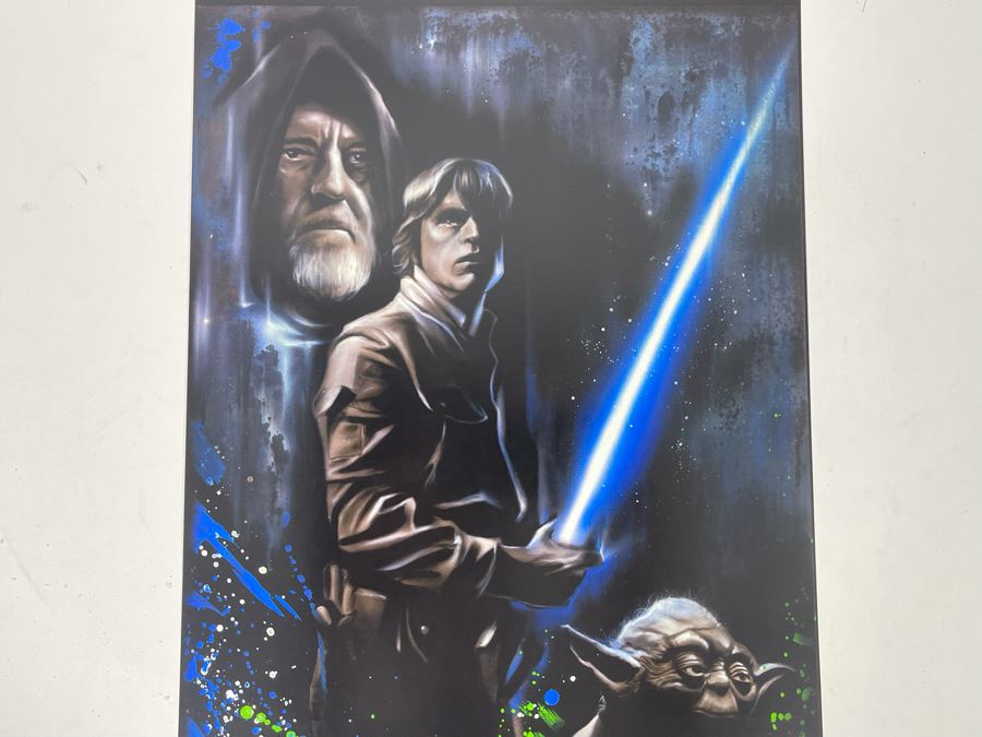 Hand Signed Star Wars Print 11 X 17 [Photo 4]