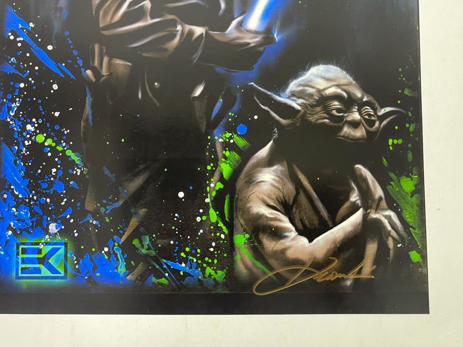 Hand Signed Star Wars Print 11 X 17 [Photo 5]