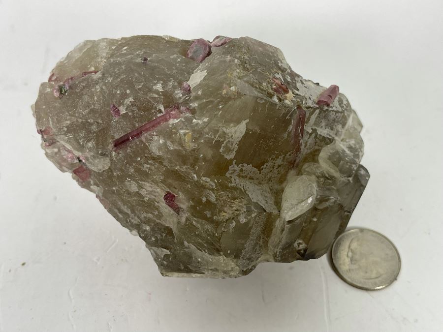 Pink Tourmaline In Crystal Matrix [Photo 3]