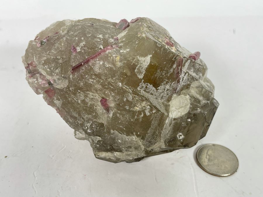 Pink Tourmaline In Crystal Matrix [Photo 4]
