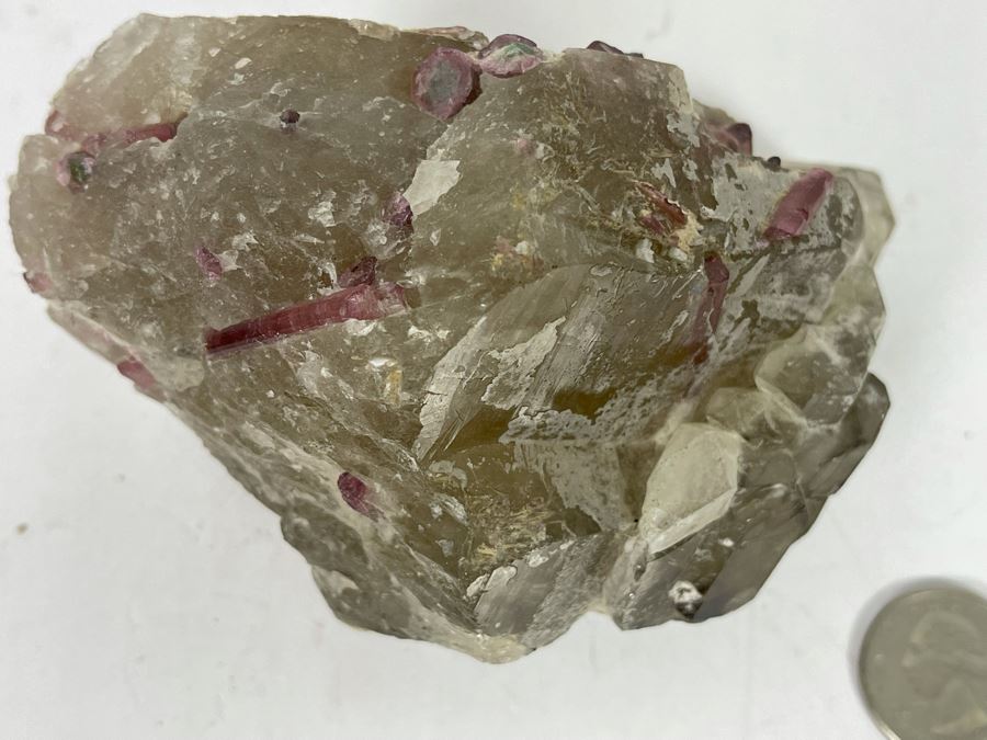 Pink Tourmaline In Crystal Matrix [Photo 5]