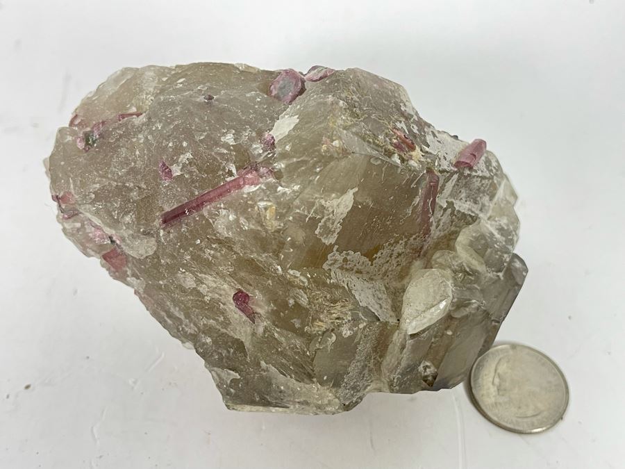 Pink Tourmaline In Crystal Matrix [Photo 2]