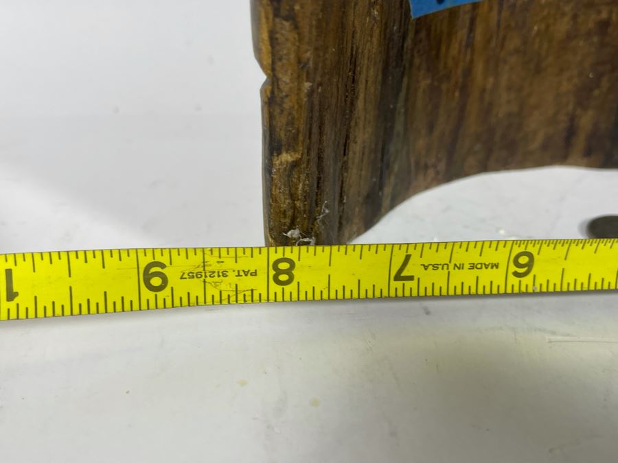 Hand Carved Wooden Tiki Mask From Nuku'alofa Tonga USN West PAC 1984 Tour 8W X 24H [Photo 11]