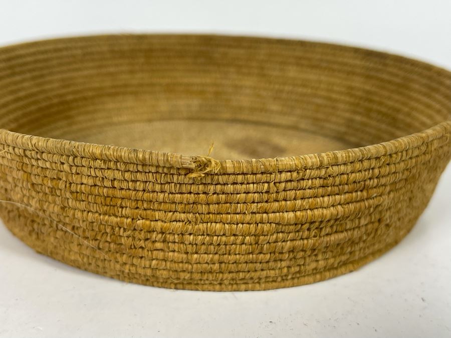 Vintage Native American Indian Basket 6.75W X 1.75H [Photo 8]