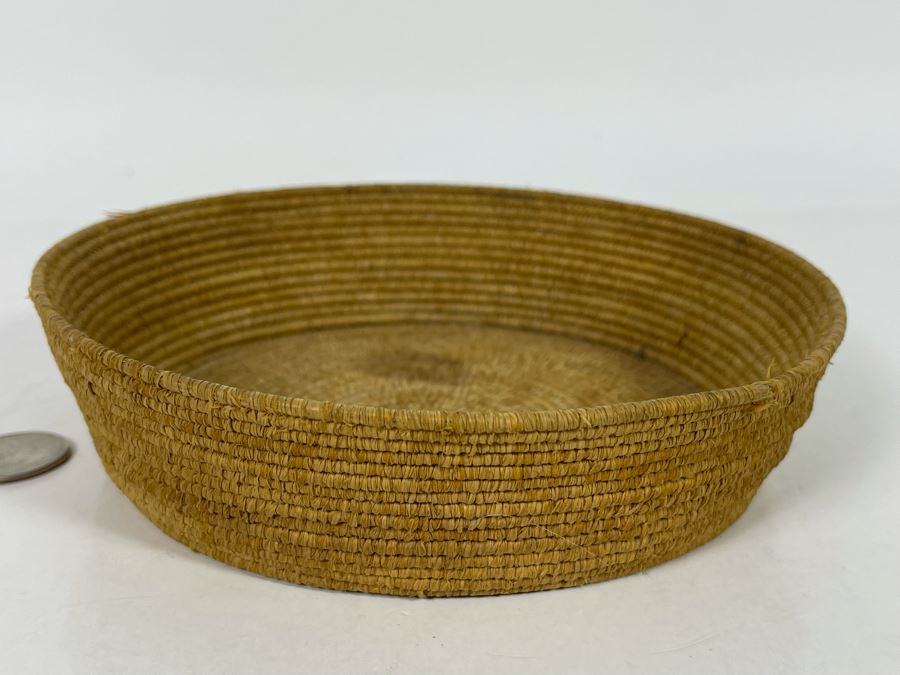Vintage Native American Indian Basket 6.75W X 1.75H [Photo 3]