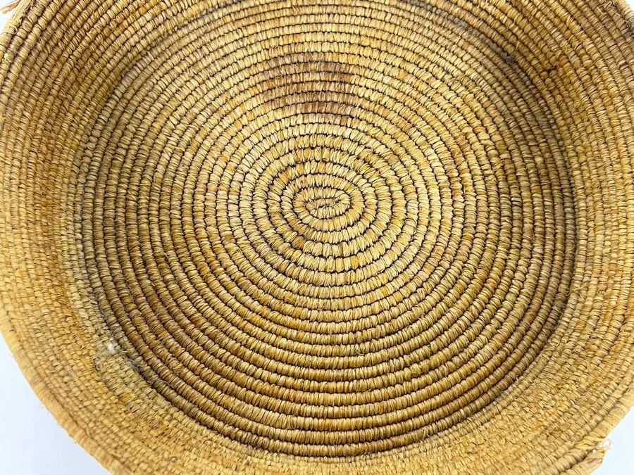 Vintage Native American Indian Basket 6.75W X 1.75H [Photo 5]