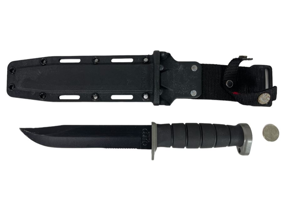 Lifetime Warranty The Forever Guarantee Cutco Knife Model 5725 Ka-Bar Explorer Knife With Sheath 12L