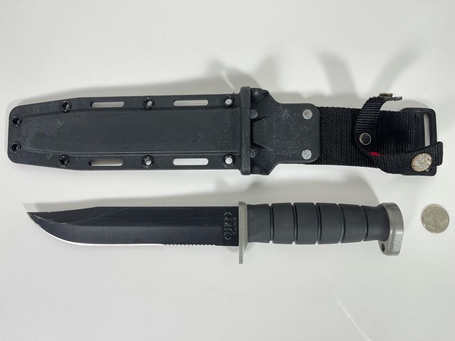 Lifetime Warranty The Forever Guarantee Cutco Knife Model 5725 Ka-Bar Explorer Knife With Sheath 12L [Photo 3]