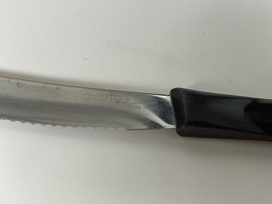 Lifetime Warranty The Forever Guarantee Cutco Kitchen Knives Set With Cutco Wooden Storage Block - See Photos [Photo 11]