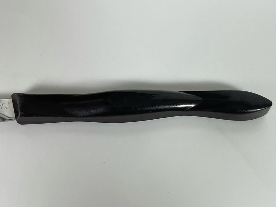 Lifetime Warranty The Forever Guarantee Cutco Kitchen Knives Set With Cutco Wooden Storage Block - See Photos [Photo 12]