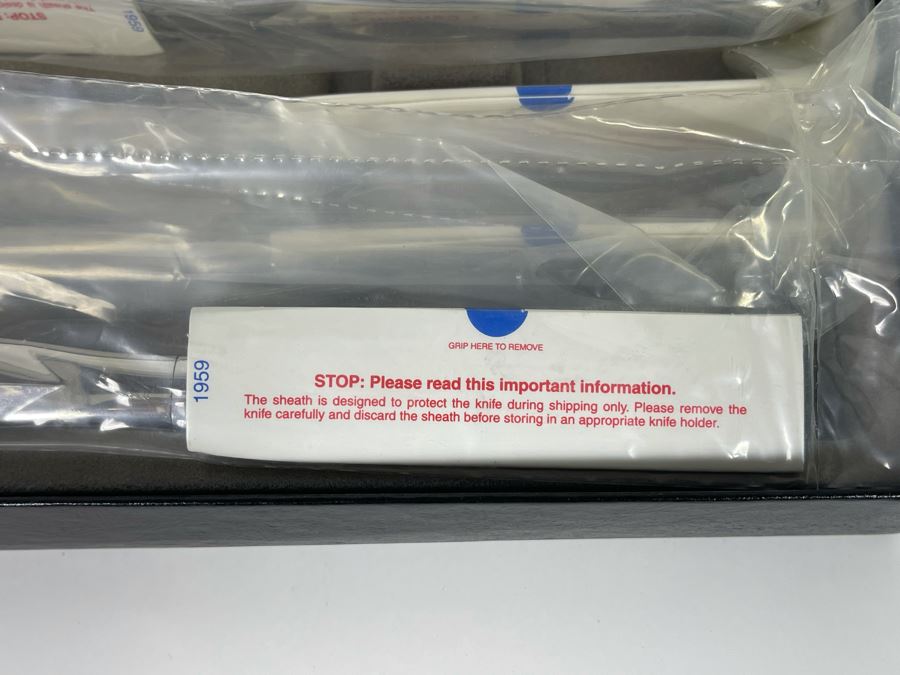 New Set Of Eight Lifetime Warranty The Forever Guarantee Cutco Stainless Steel Steak Knives [Photo 6]