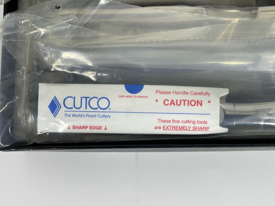 New Set Of Eight Lifetime Warranty The Forever Guarantee Cutco Stainless Steel Steak Knives [Photo 4]