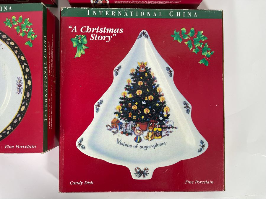New Sets Of A Christmas Story Plates By International China [Photo 2]
