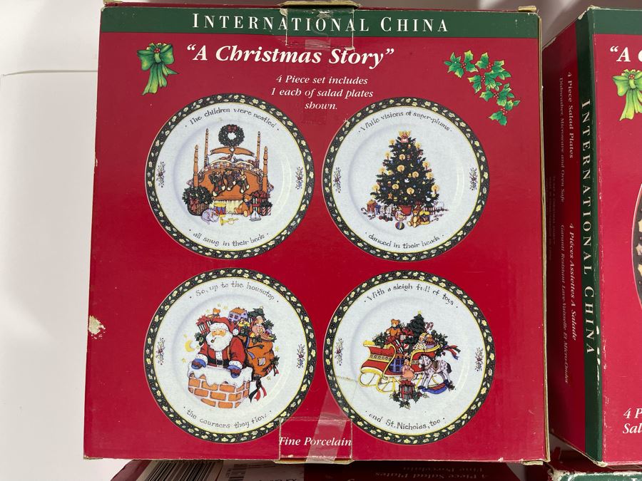 New Sets Of A Christmas Story Plates By International China [Photo 5]