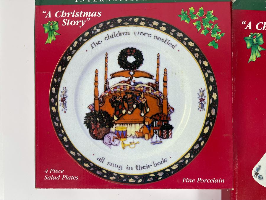 New Sets Of A Christmas Story Plates By International China [Photo 3]