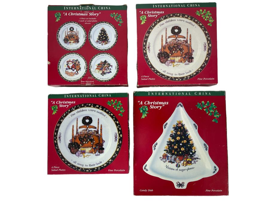New Sets Of A Christmas Story Plates By International China
