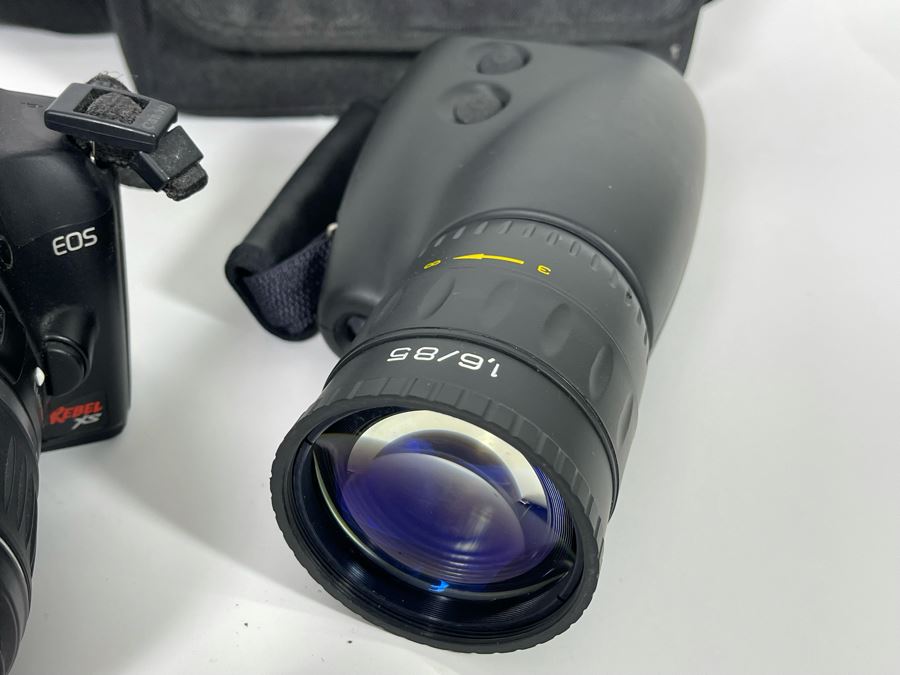 Canon EOS Rebel Camera And Night Vision Lens [Photo 8]