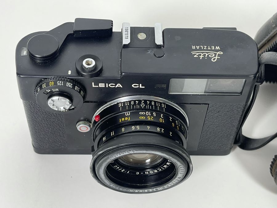 Vintage LEICA CL Film Camera With Original LEICA Leather Case [Photo 7]
