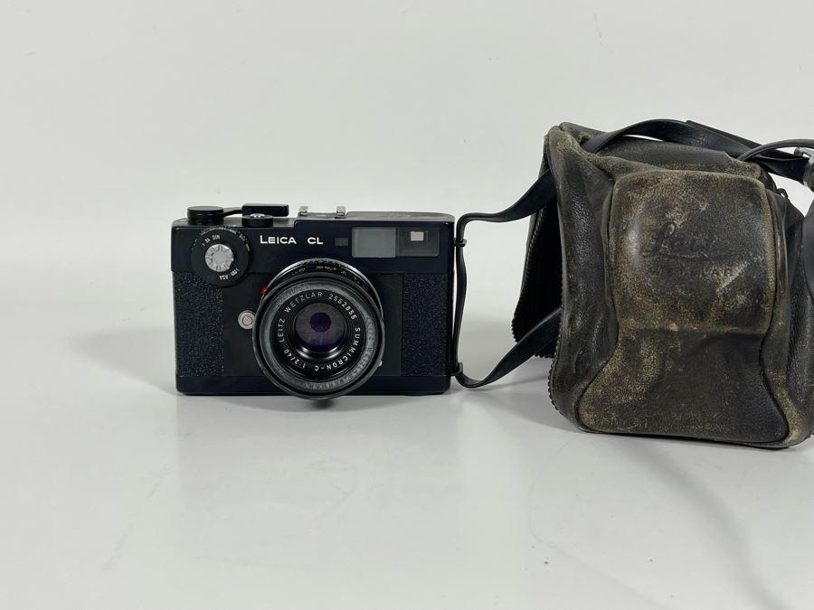 Vintage LEICA CL Film Camera With Original LEICA Leather Case [Photo 3]