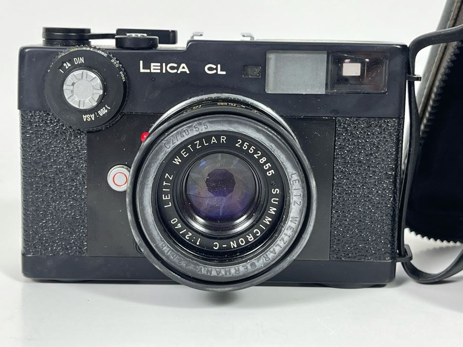 Vintage LEICA CL Film Camera With Original LEICA Leather Case [Photo 9]