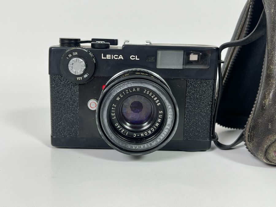 Vintage LEICA CL Film Camera With Original LEICA Leather Case [Photo 5]
