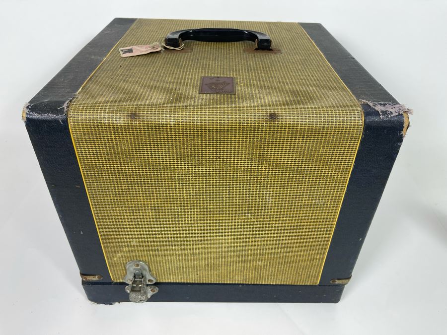 Vintage Art Deco Slide Projector With Case By TDC Vivid Mainliner 300 [Photo 11]