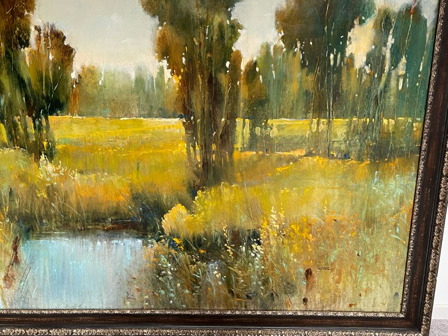 Large Framed Canvas Print By Tim O’Toole 60 X 44 [Photo 6]