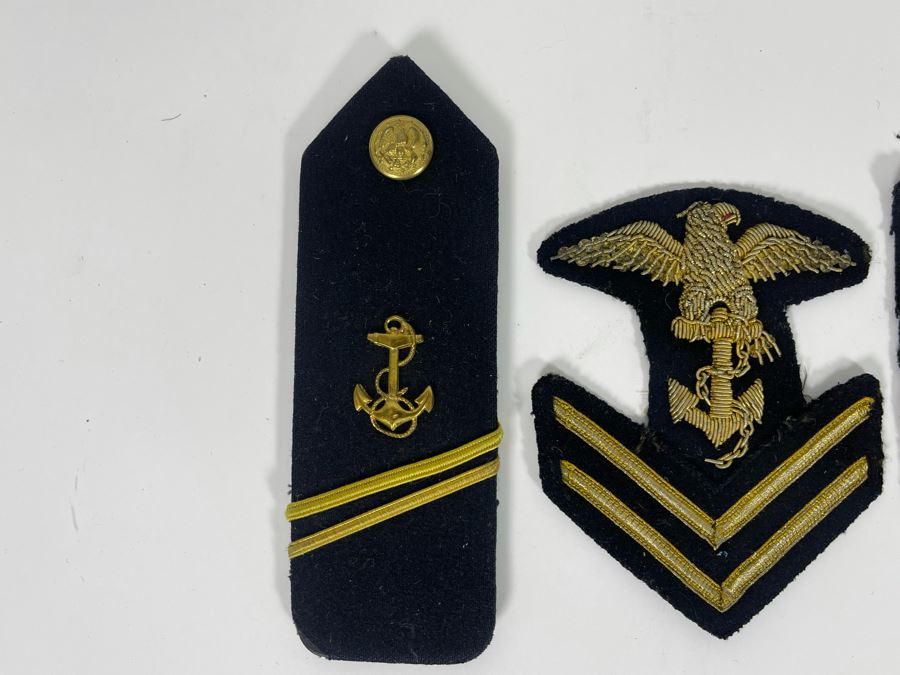 Vintage USN Shoulder Boards And Patches [Photo 5]