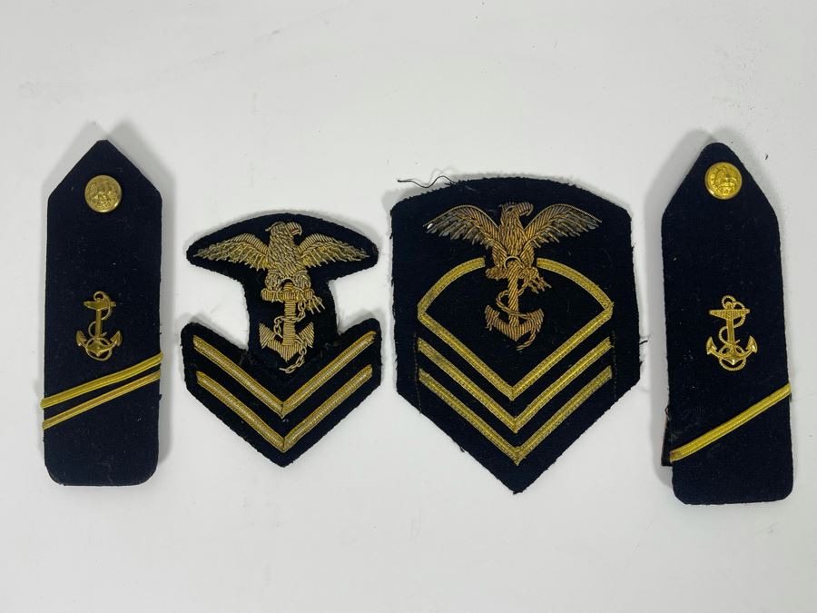 Vintage USN Shoulder Boards And Patches [Photo 2]