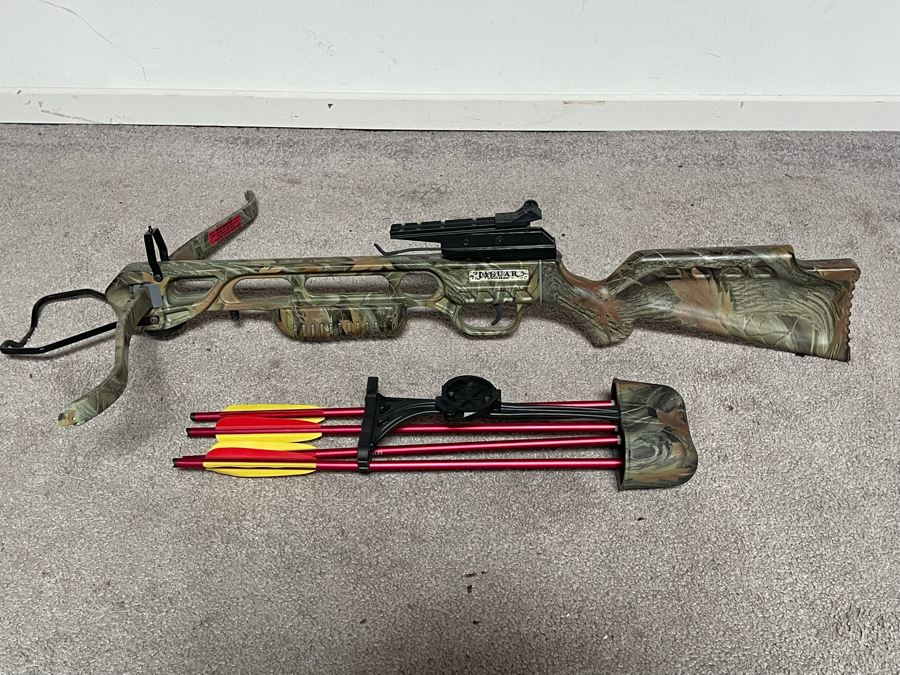 Jaguar Crossbow With Arrows (Missing Crossbow Strings) [Photo 2]