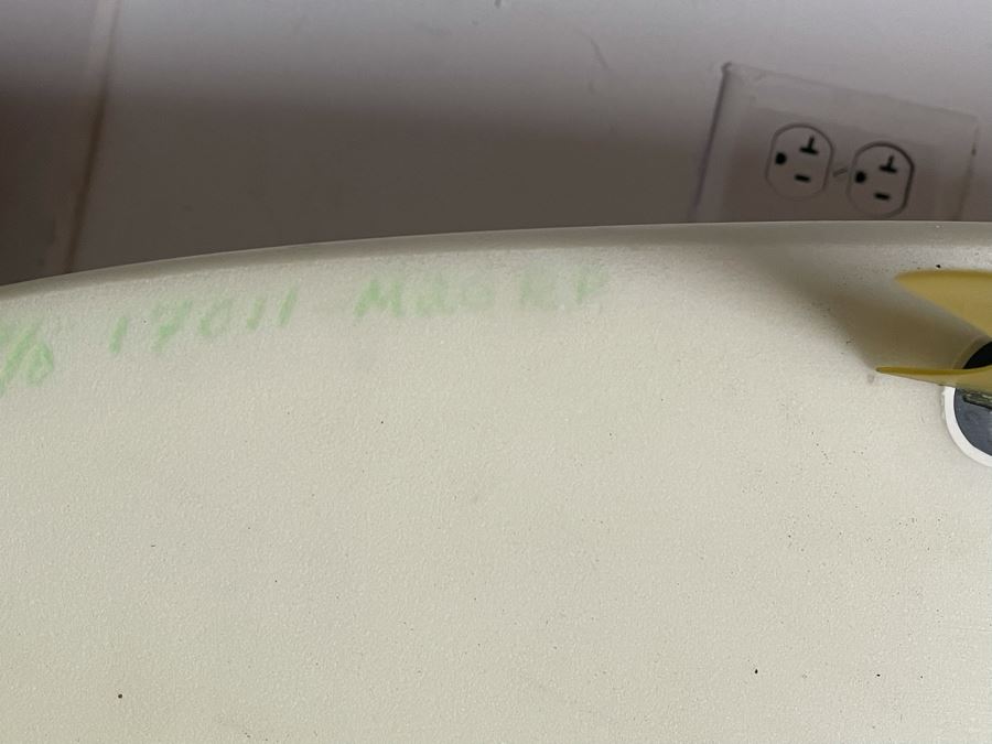 Matt Moore Custom 7’3” X 20” Surfboard (Rincon Designs Surf Shop In Carpinteria) With XM Surfboard Bag [Photo 12]