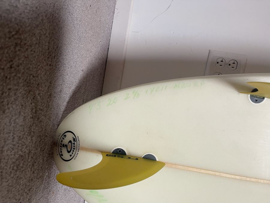 Matt Moore Custom 7’3” X 20” Surfboard (Rincon Designs Surf Shop In ...