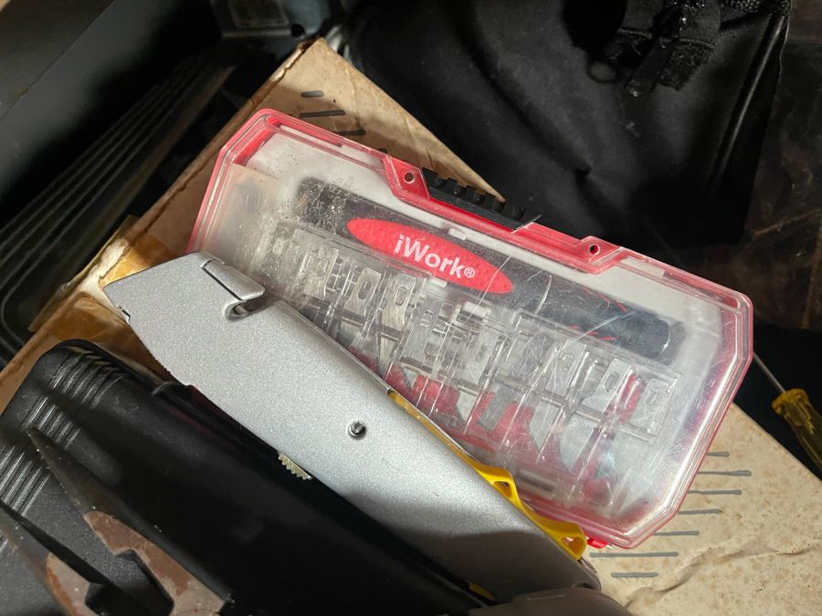 Vintage Sears Craftsman Rolling Toolbox With Various Tools - See Photos 27W X 18.5D X 39H [Photo 28]