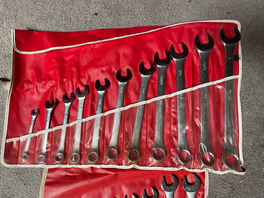 Vintage Sears Craftsman Rolling Toolbox With Various Tools - See Photos 27W X 18.5D X 39H [Photo 10]