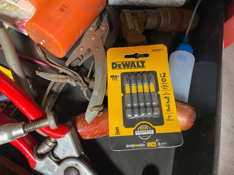 Vintage Sears Craftsman Rolling Toolbox With Various Tools - See Photos 27W X 18.5D X 39H [Photo 22]