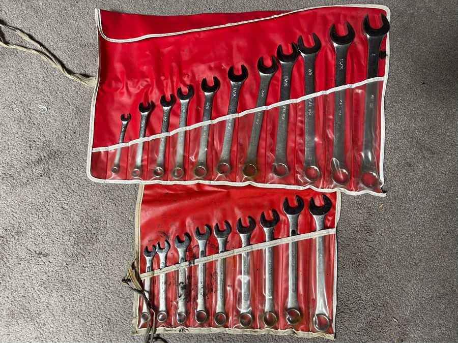 Vintage Sears Craftsman Rolling Toolbox With Various Tools - See Photos 27W X 18.5D X 39H [Photo 9]