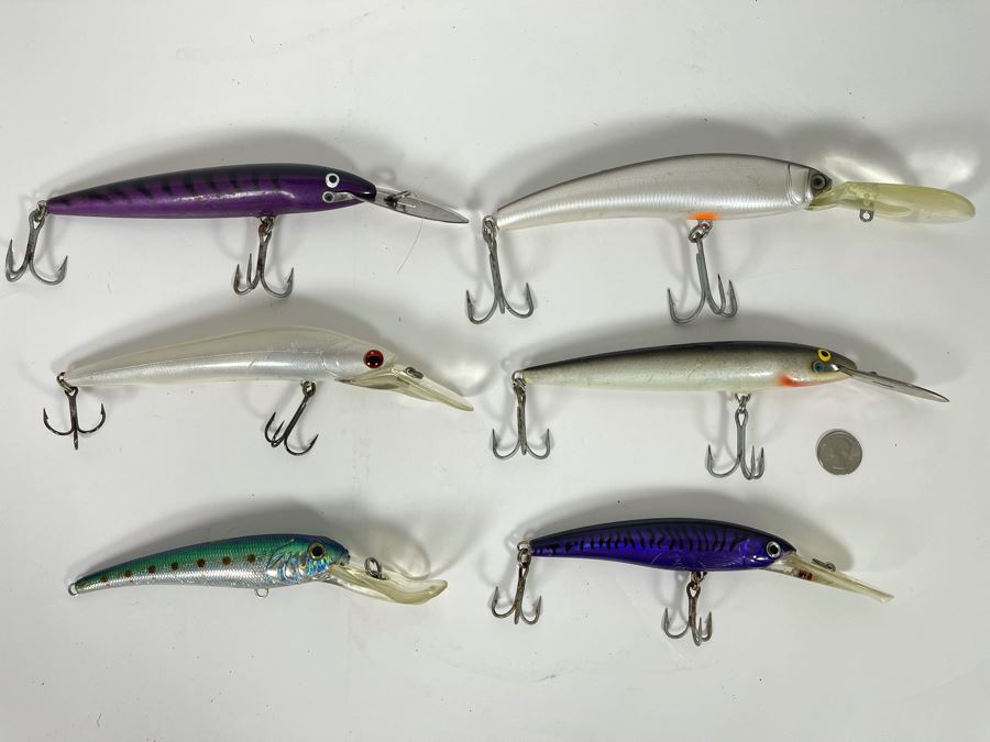 Six Saltwater Fishing Lures Some Rapala Finland - See Photos [Photo 2]