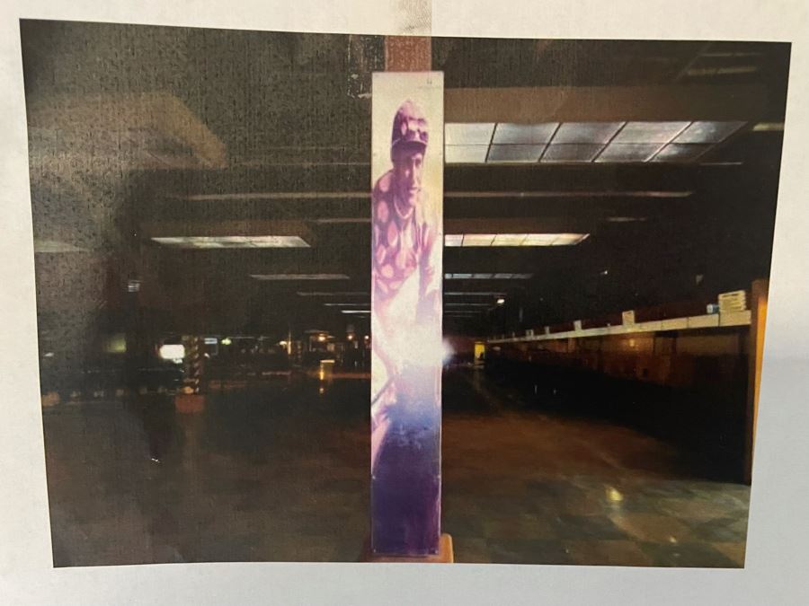 Historical Sign That Was Displayed In The Old Hollywood Park Thoroughbred Horse Race Course In Inglewood Los Angeles 15.5W X 9'H [Photo 2]