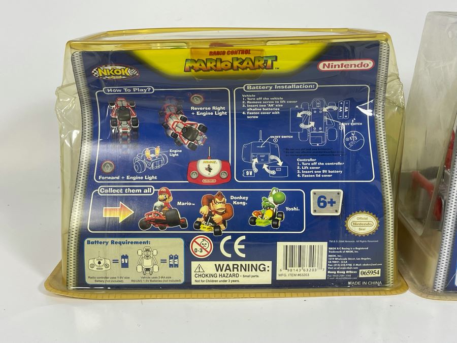 Pair Of Radio Control Nintendo Mario Karts [Photo 8]