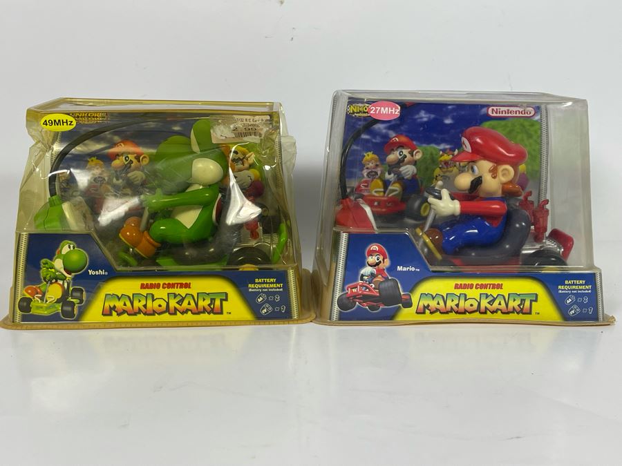 Pair Of Radio Control Nintendo Mario Karts [Photo 3]