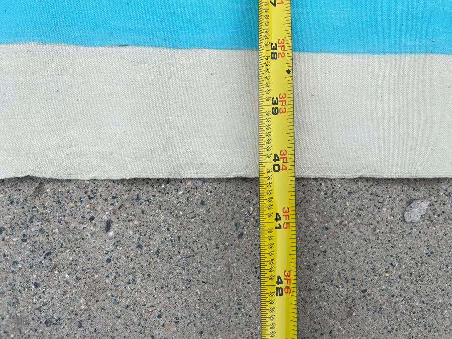 Original Large Jean Klafs Canvas Painting Of Balloons Unsigned 40W X 7’3”L [Photo 8]