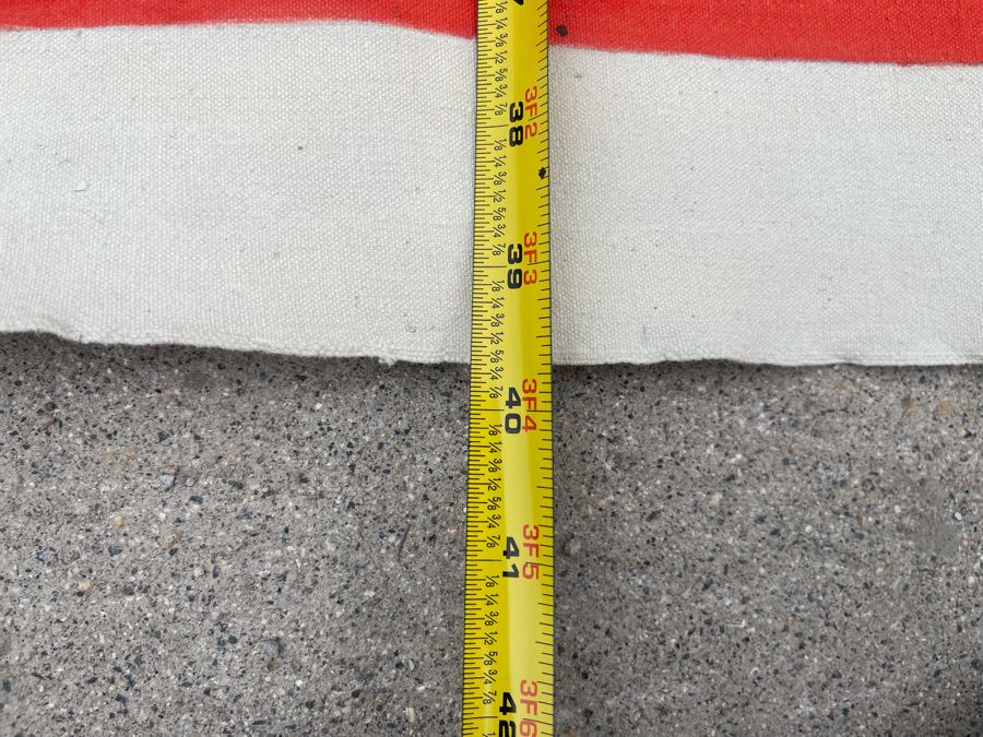 Original Large Jean Klafs Canvas Abstract Painting Unsigned 40W X 7’3”L [Photo 8]