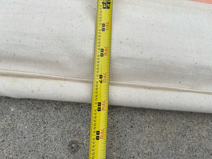 Original Large Jean Klafs Canvas Abstract Painting Unsigned 40W X 7’3”L [Photo 8]