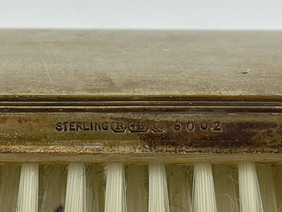Vintage Sterling Silver Brush [Photo 8]