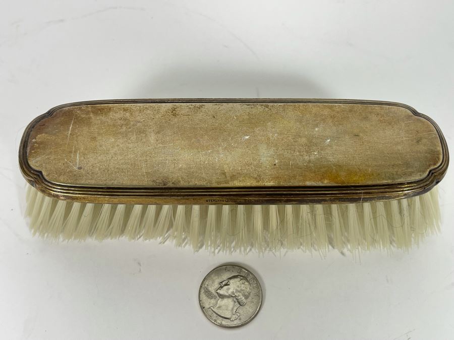 Vintage Sterling Silver Brush [Photo 5]
