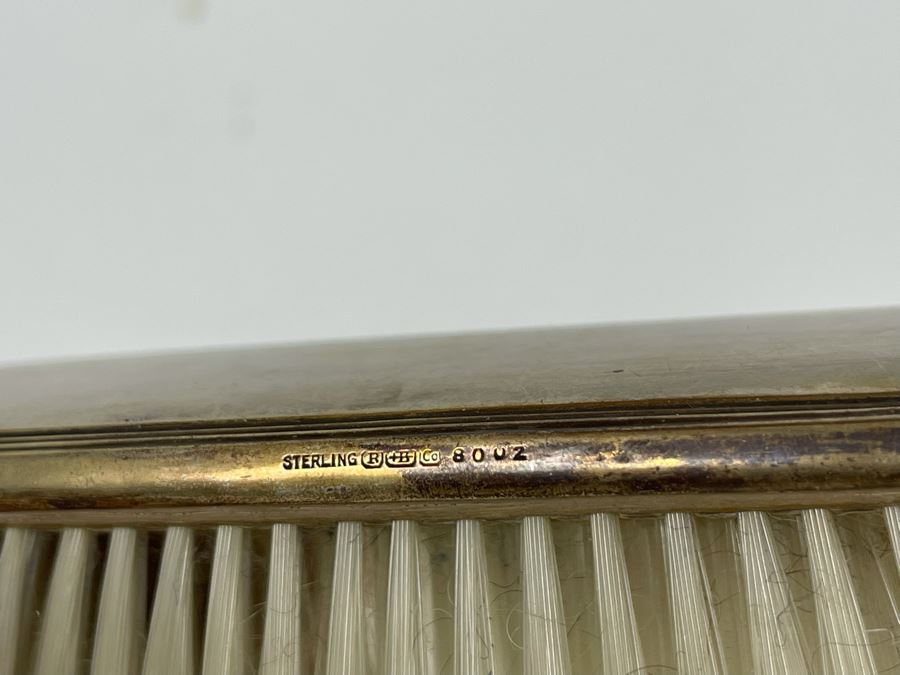 Vintage Sterling Silver Brush [Photo 6]
