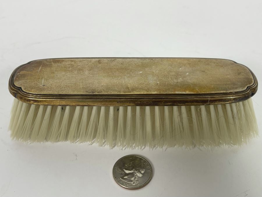 Vintage Sterling Silver Brush [Photo 3]